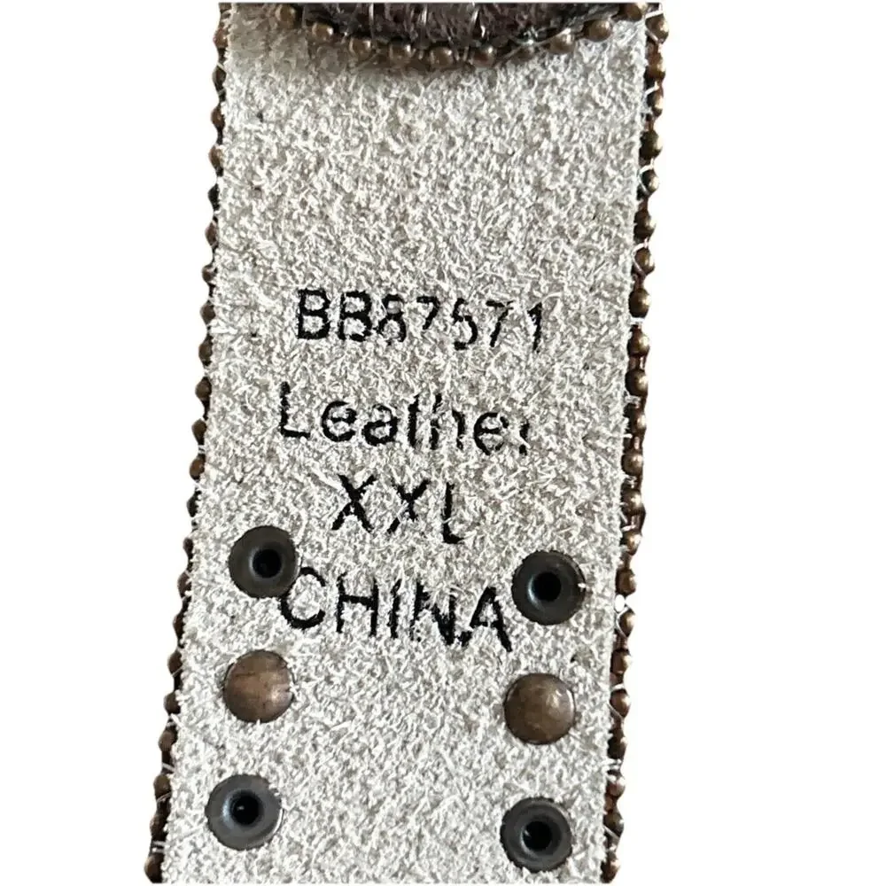 NEW Bit & Bridle Women's RHINESTONE Western Cowgirl Belt - SIZE XXL Bling Chic - Picture 6 of 8